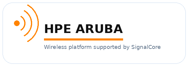 HPE Aruba Networking wireless platform