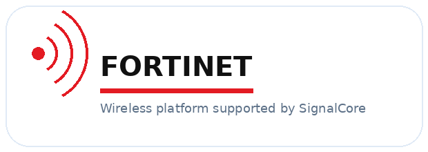 Fortinet wireless platform